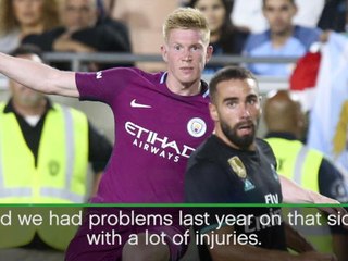 De Bruyne pleased with Man City depth