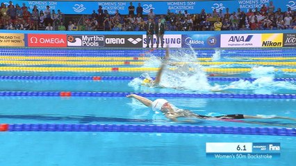 50m dos - Finale femmes