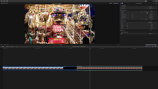 Final Cut Pro X Tutorial Deutsch - Ken-Burns-Effekt