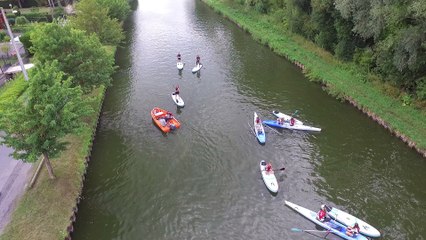Séance groupe aviron/paddle