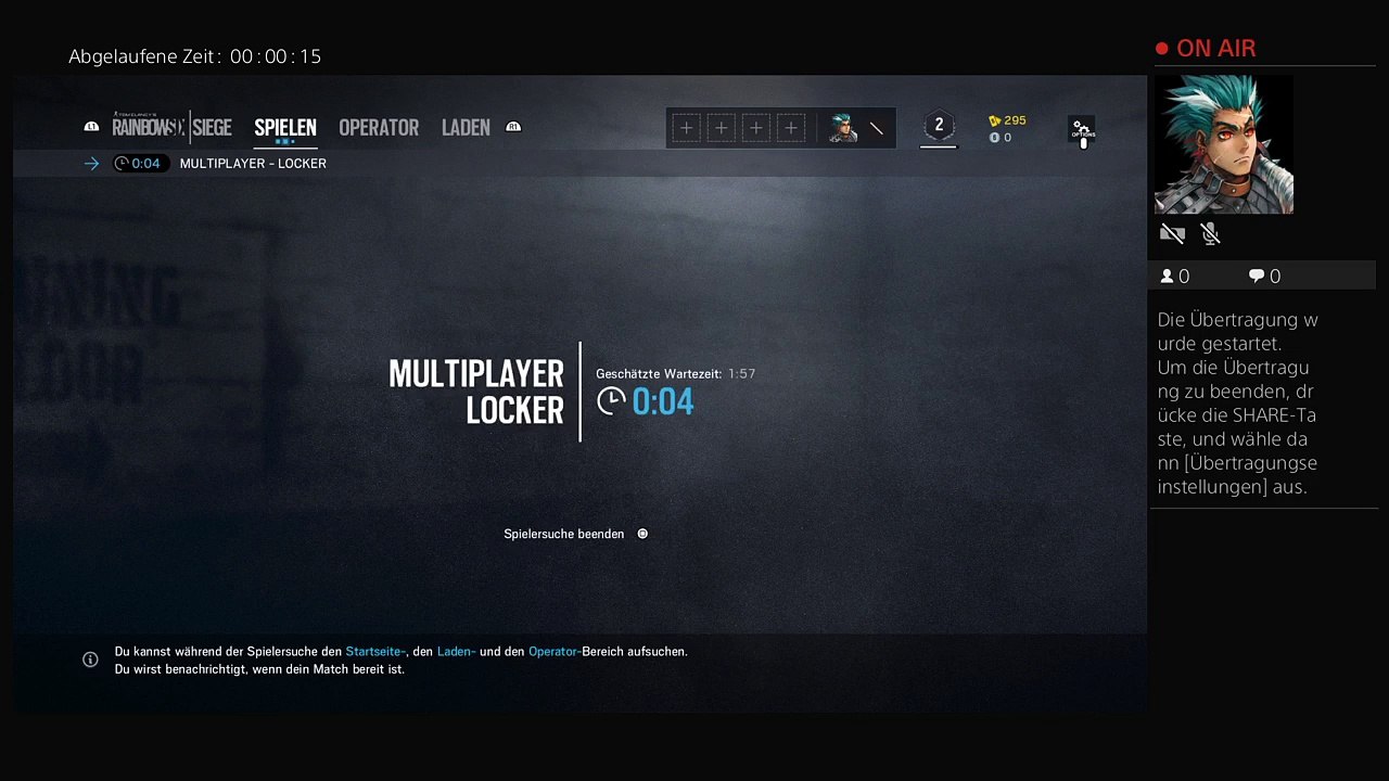 PS4,GER Rainbow six siege wir suchen locker match