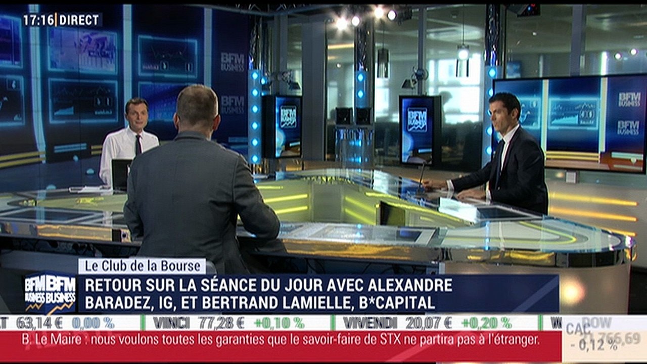Le Club de la Bourse: Alexandre Baradez, Bertrand Lamielle et Frédéric Rozier - 27/07