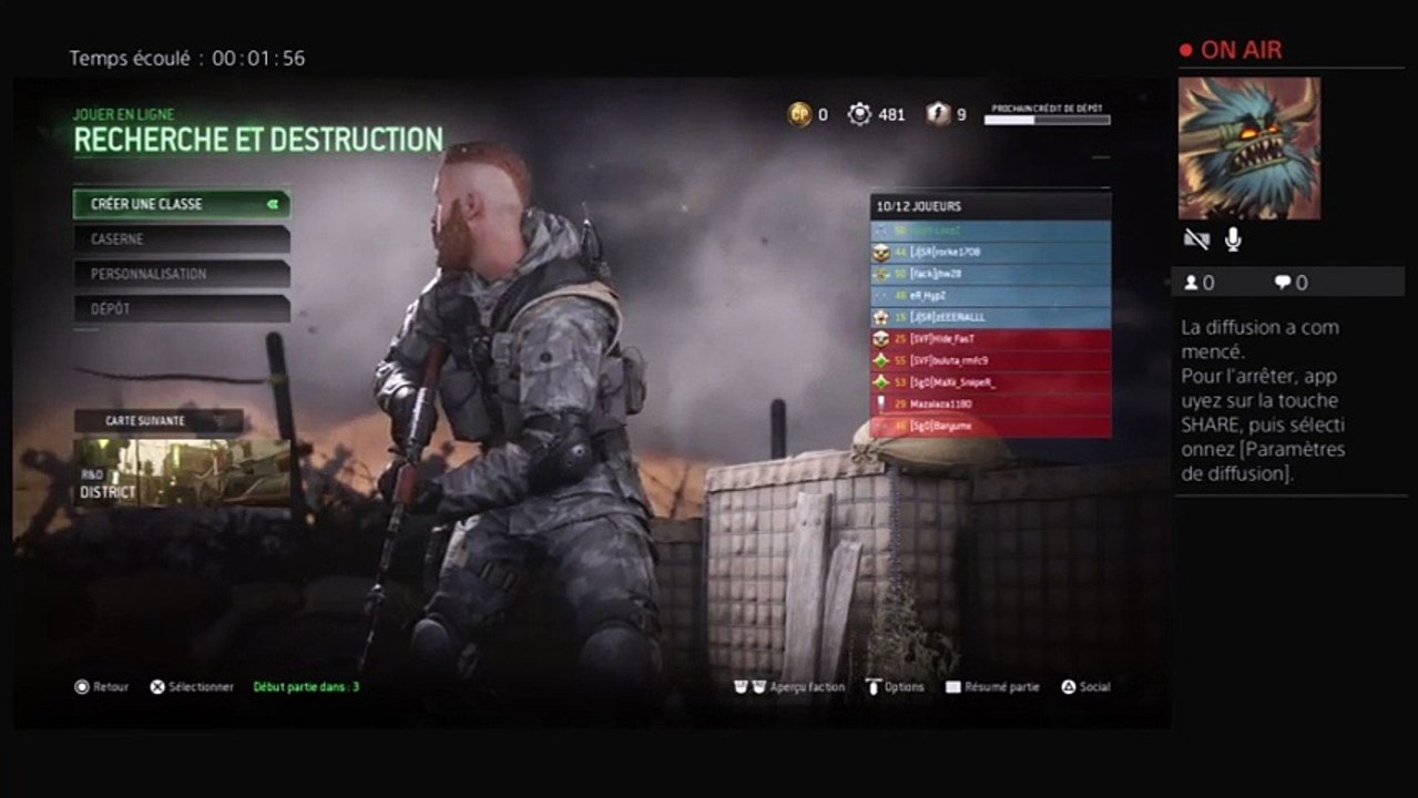 Diffusion PS4 en direct de CrazY-LoozZ (5)