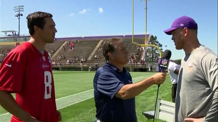 Sam Bradford: Kyle Rudolph and I bonded quickly last season
