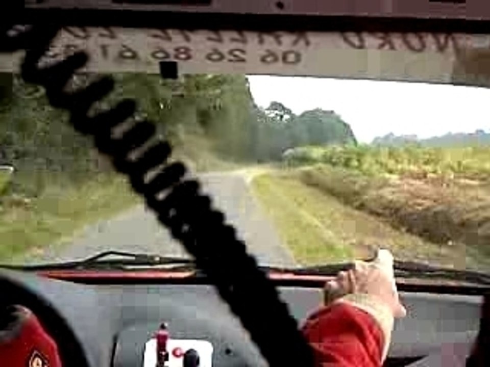 ES 2 rallye de béthune 2007 caméra embarquée