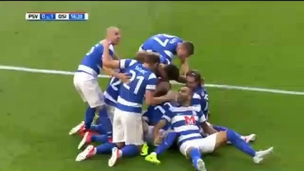 Borna Barisic Penalty Goal HD - PSV (Ned) 0-1 Osijek (Cro) 27.07.2017