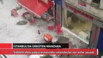 İstanbul'da ürküten manzara