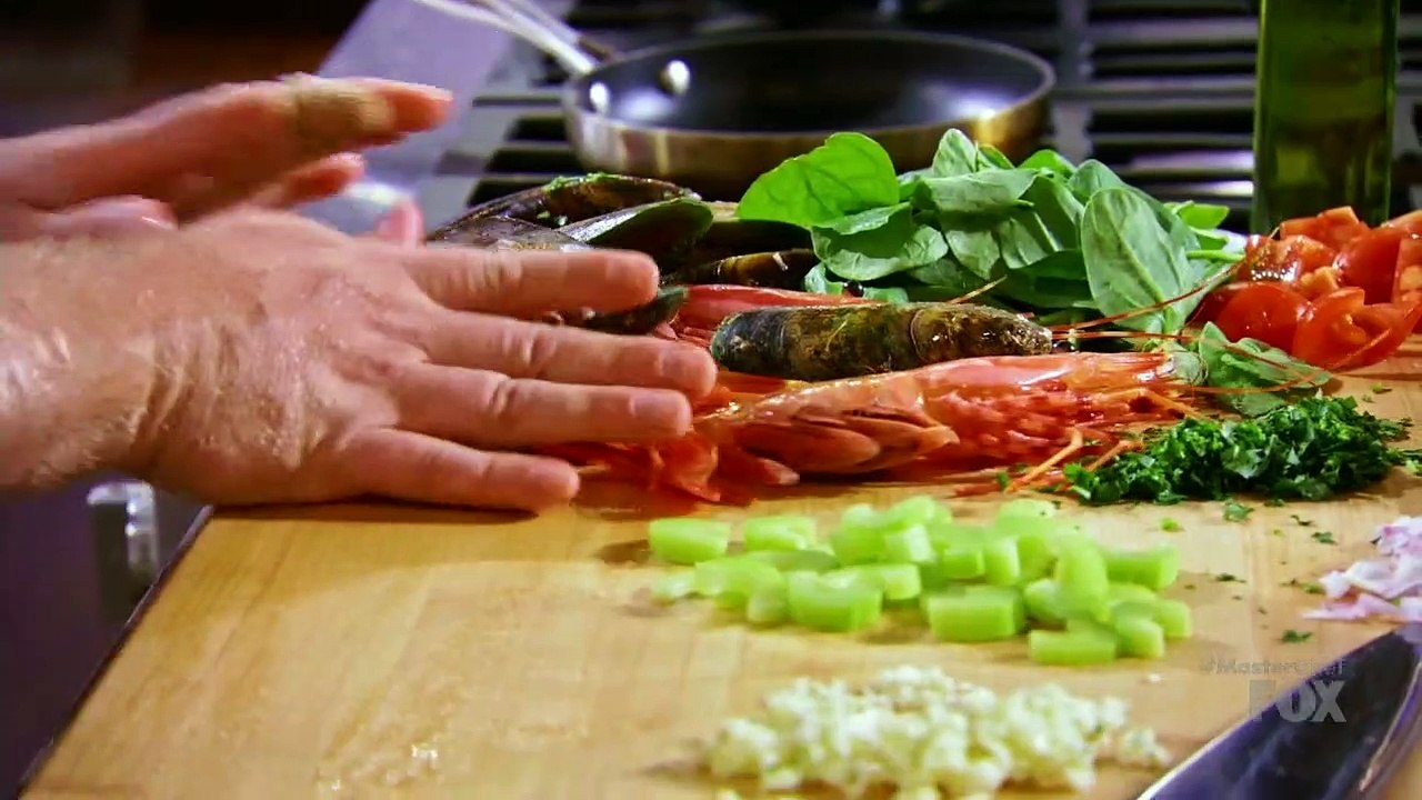 MASTERCHEF US SEASON 8 EPISODE 5 SHELL SHOCKED & SCRAMBLED video