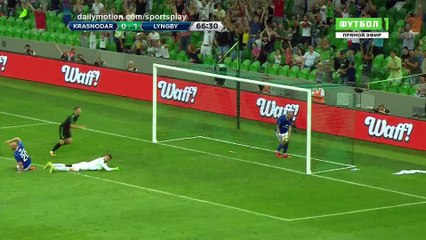 Viktor Claesson Goal HD - Krasnodar 1 - 1 Lyngby - 27.07.2017 (Full Replay)