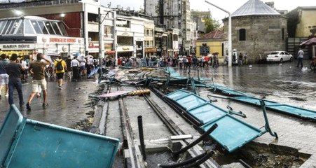 İBB, İstanbul'daki Fırtınanın Bilançosunu Açıkladı