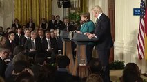 President Trump & Chancellor Angela Merkel Full Press Conference 3/17/17