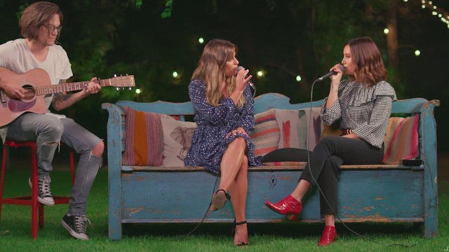 Lea Michele & Ashley Tisdale Cover Robyn's 'Dancing On My Own' | Billboard News