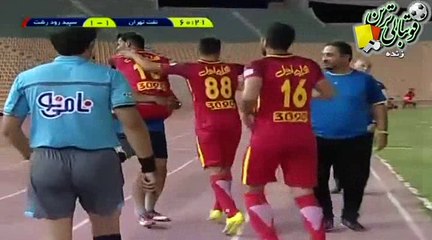 خلاصه بازی نفت‌تهران و سپیدرود