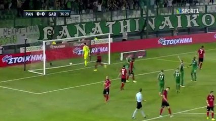 Guillermo  Molins Goal HD - Panathinaikos 1 - 0	 Gabala 27.07.2017 HD