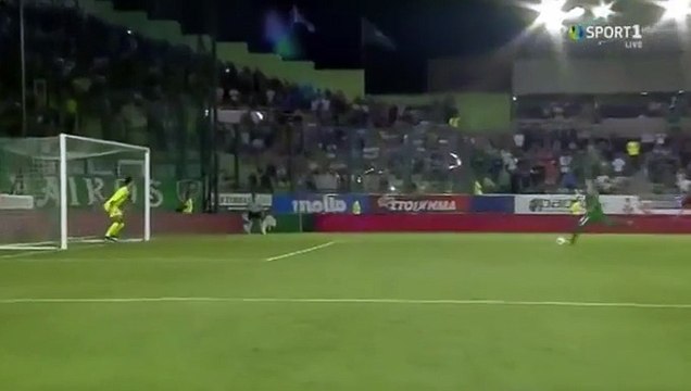 Guillermo Molins (Penalty) GOAL HD - Panathinaikos (Gre) 1-0\ Gabala (Aze)