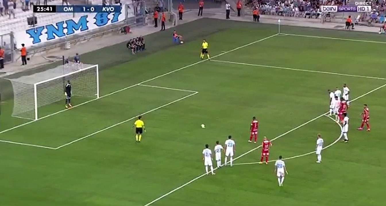 Siani S. (Penalty)GOAL HD - Marseille 1-1 Oostende 27.07.2017