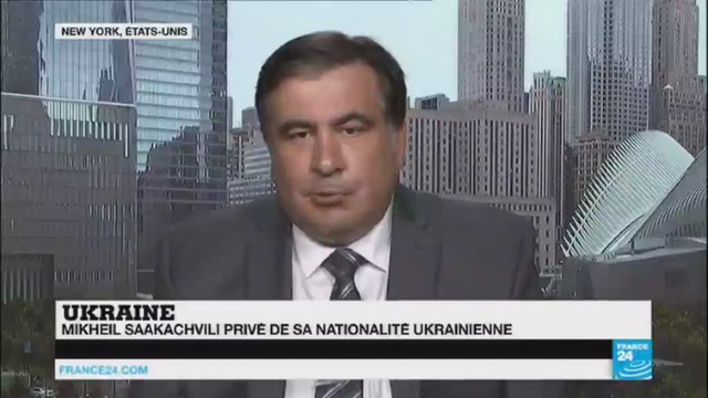 Mikheil Saakachvili : la décision de retirer ma nationalité a été prise pour se débarasser de moi