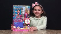 Y muñeca gimnasia caliente juego recreo Profesor juguete Barbie barbie chelsea unboxi