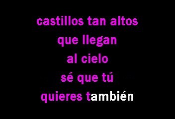 Barney - Castillos tan altos (Karaoke)