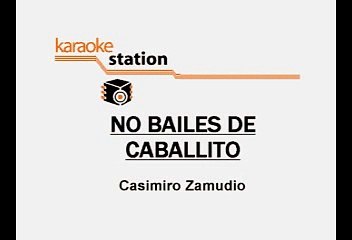 Banda El Mexicano - No bailes de caballito (Karaoke)
