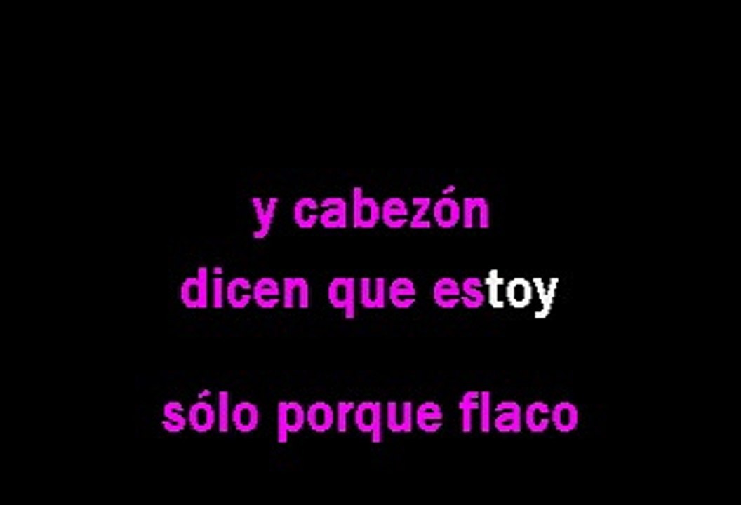 Cepillin - Tomas (Karaoke)