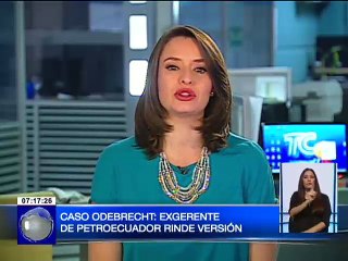 Exgerente de Petroecuador Marcos C. rindió su versión en caso Odebrecht
