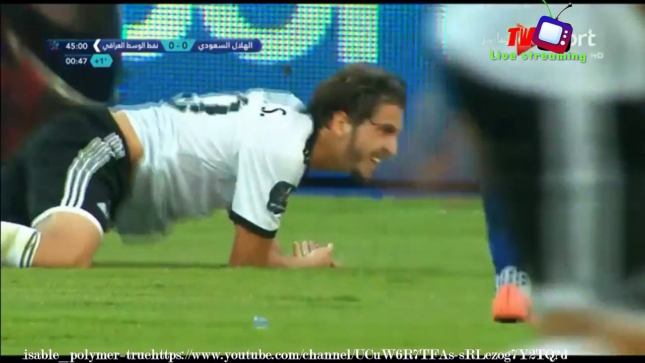 2017-07-27 نادي نفط الوسط ونادي الهلال السعودي  في البطوله العربيه للانديه