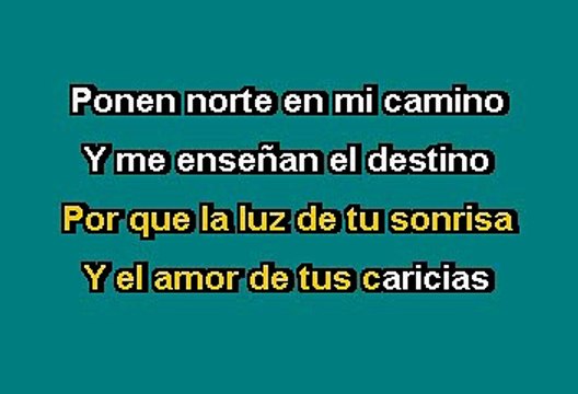 Manuel Mijares - Bella (Karaoke)