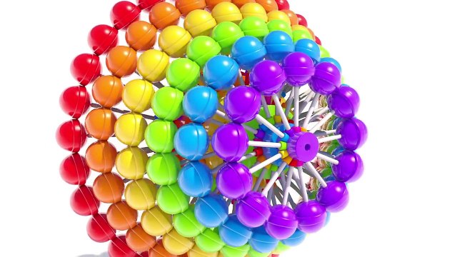 Un et un à un un à et enfants les couleurs pour coeur enfants apprentissage sucettes Beaucoup de de avec 3D