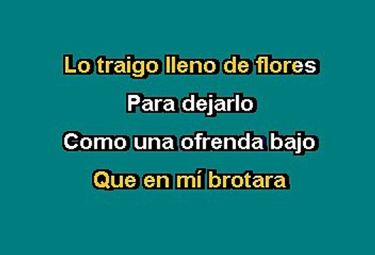 María bonita - Agustín Lara (Karaoke)