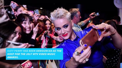Katy Perry will host the 2017 MTV VMAs