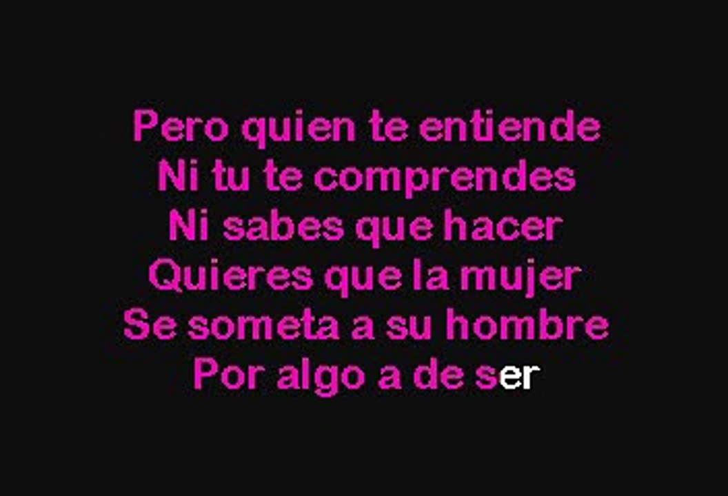 Alicia Villarreal - Te Quedo Grande La Yegua (Karaoke con voz guia)