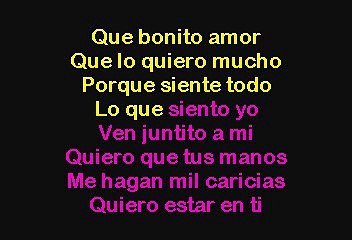 Banda Maguey - Que bonito amor (Karaoke)