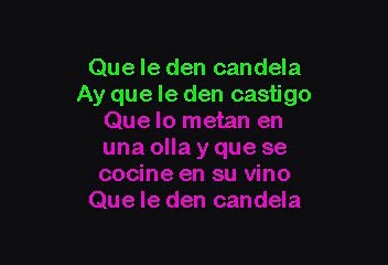 Celia Cruz - Que Le Den Candela (Karaoke con voz guia)