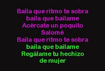 Chayanne - Salome (Karaoke)