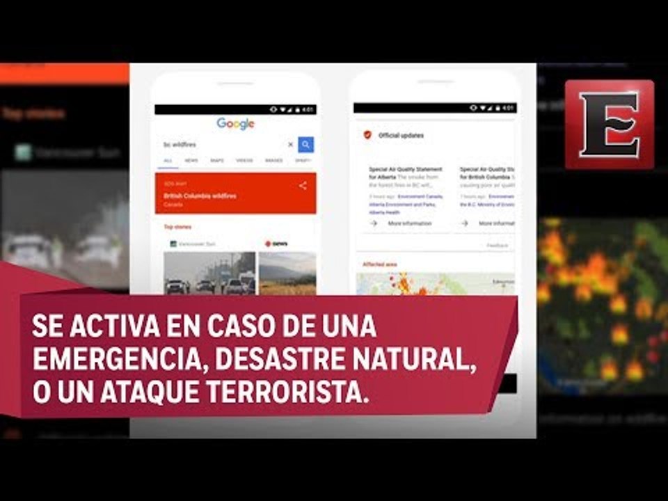 Google lanza servicio de "SOS Alerts"