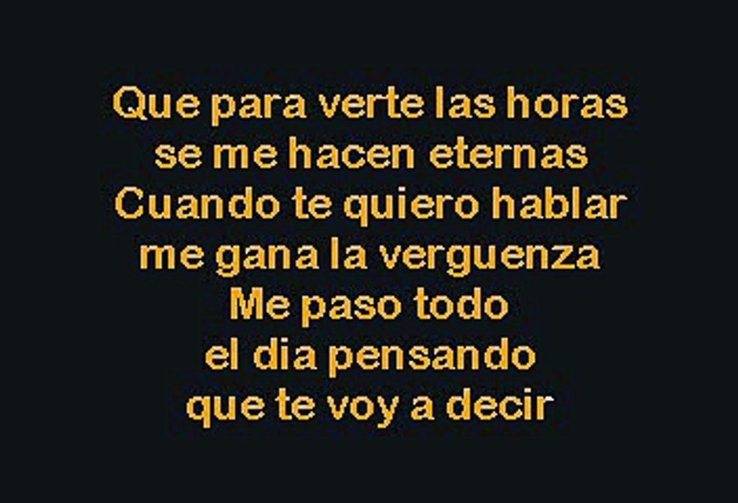 Intocable - Soñador Eterno (Karaoke con voz guia)