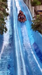 Waterslide Mishap