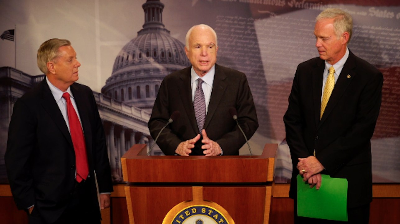McCain: 'Obamacare was rammed through Congress'