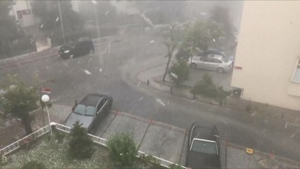 Schweres Unwetter im türkischen Istanbul