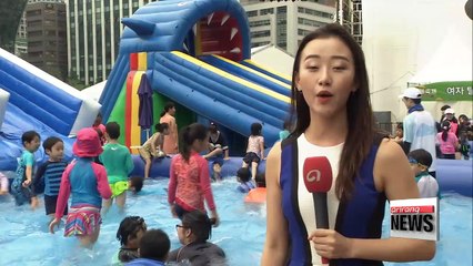 'Rainwater festival' kicks off in Seoul