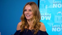 Geri Halliwell turns the (interview) tables on Larry!