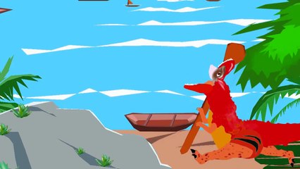 Funny Dinosaurs for Children 2017 - Dinosaurs Cartoons for Kids 2017 - Dinosaurs VS Shark 1