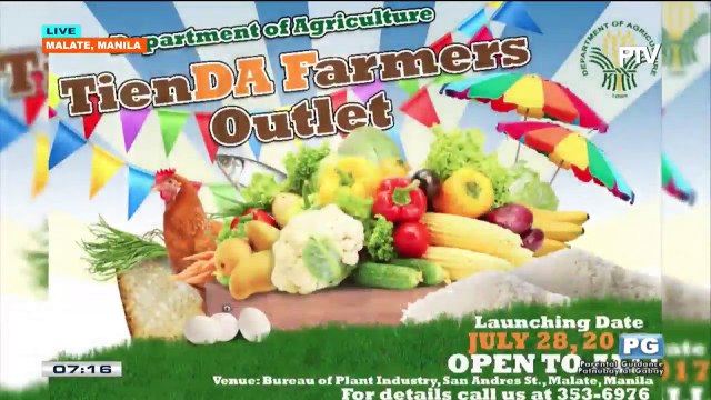 ON THE SPOT: Tienda Farmers and Fishermen's Outlet, inilunsad ng Department of Agriculture ngayong araw