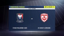 SM Caen - AS Nancy Lorraine (1-0) - H