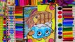 Learn to Color for Kids and Color these Summer Popsicles Coloring Page HD