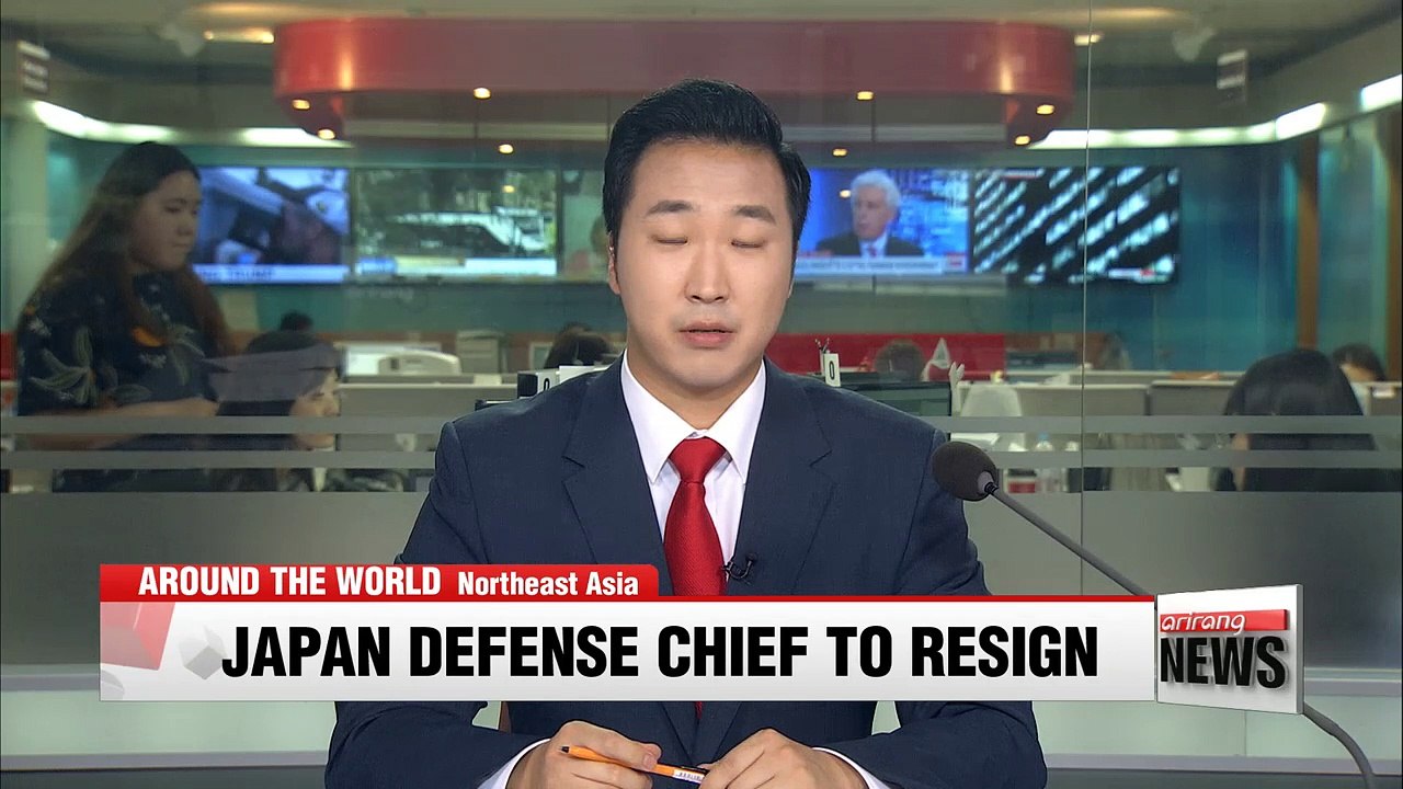 Japan's defense minister to resign over cover-up scandal: NHK