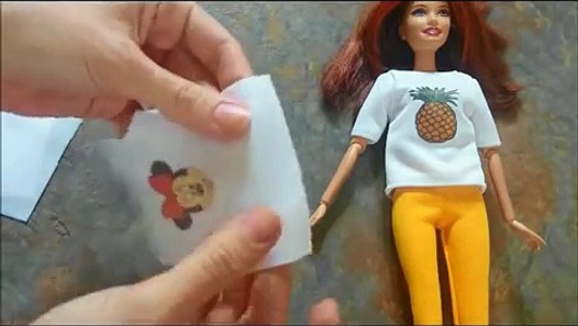 cómo se hacen vestidos para barbies