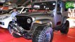 Mahindra Thar Daybreak Edition with solid roof front three quarters at Surat International