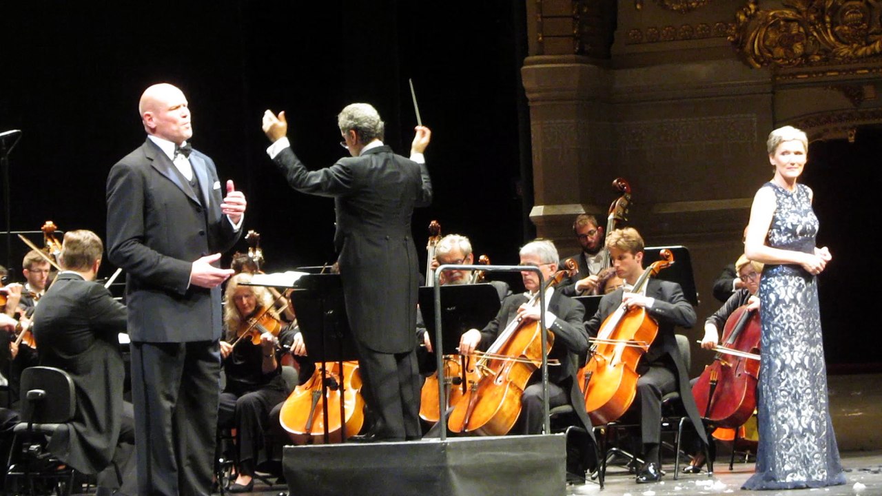 Bo Skovhus & Angela Denoke, 'Lippen schweigen', Die lustige Witwe (Lehár)